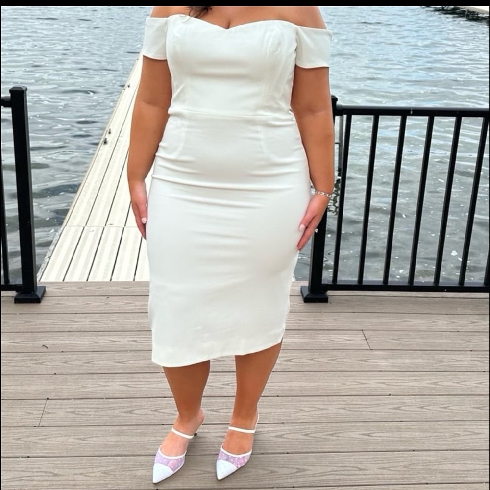 Wedding shower, rehearsal, white dress